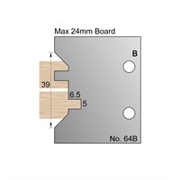5mm T & G Profile Cutter in HSS - 64B