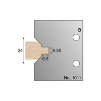 24mm T & G Profile Cutter in HSS - 1011